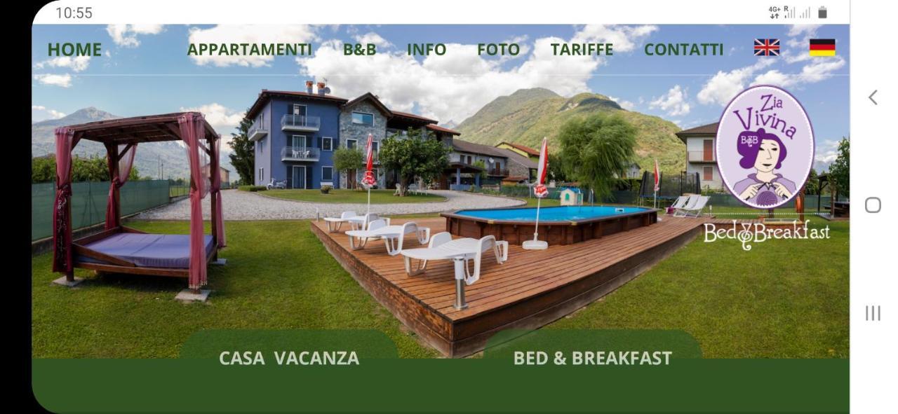 B&B Zia Vivina Sorico Luaran gambar